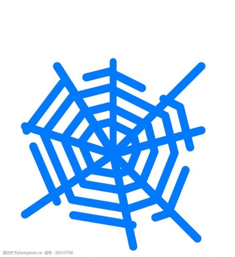 网球图标蜘蛛网