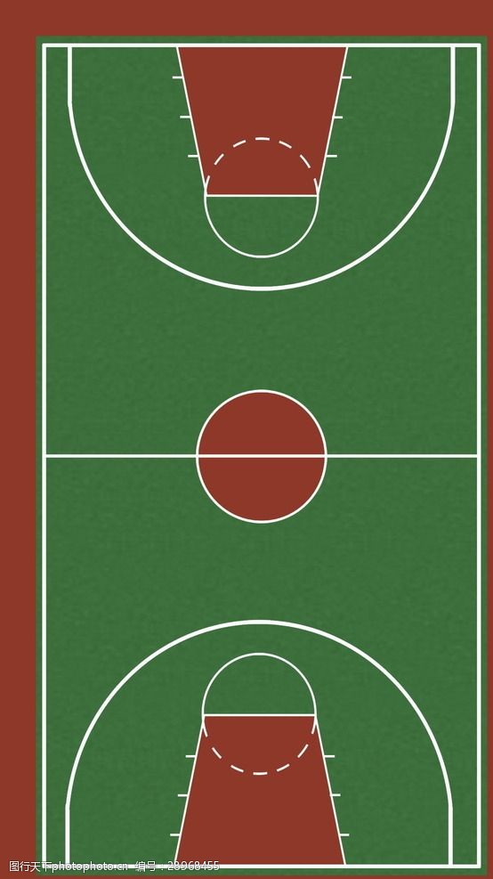 足球场平面图篮球场