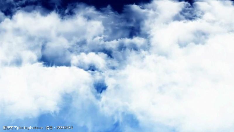 合成素材云层之上天空风景视频素材