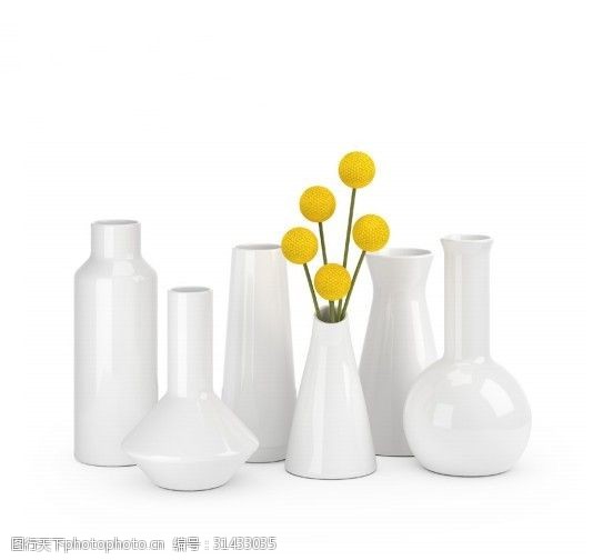 马术免费下载白色个性花瓶模型