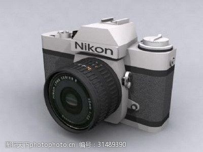 数码免费下载尼康数码相机3dsmax模型