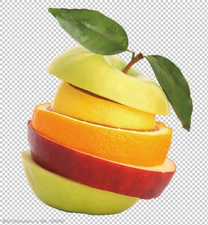 各类水果水果切片图片免抠png透明图层素材