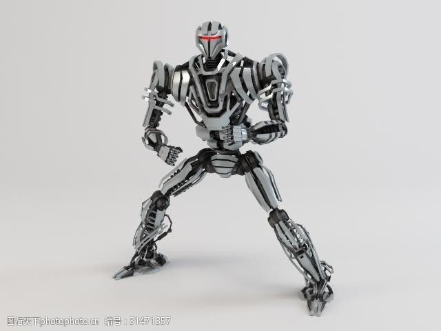 3d模型素材智能机器人3d模型2