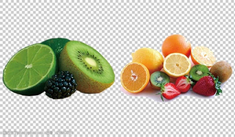 各类水果新鲜漂亮水果免抠png透明图层素材