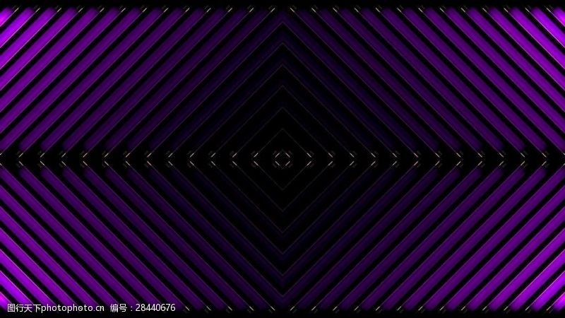迪斯科舞紫色环路元素素材动态视觉特效