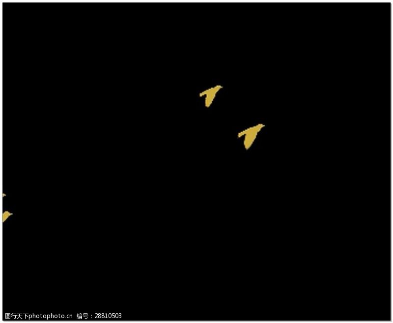 飞机背景视频黄色纸飞机高清视频素材