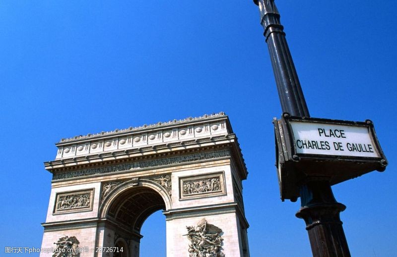 欧洲雕刻法国巴黎风光巴黎旅游照片