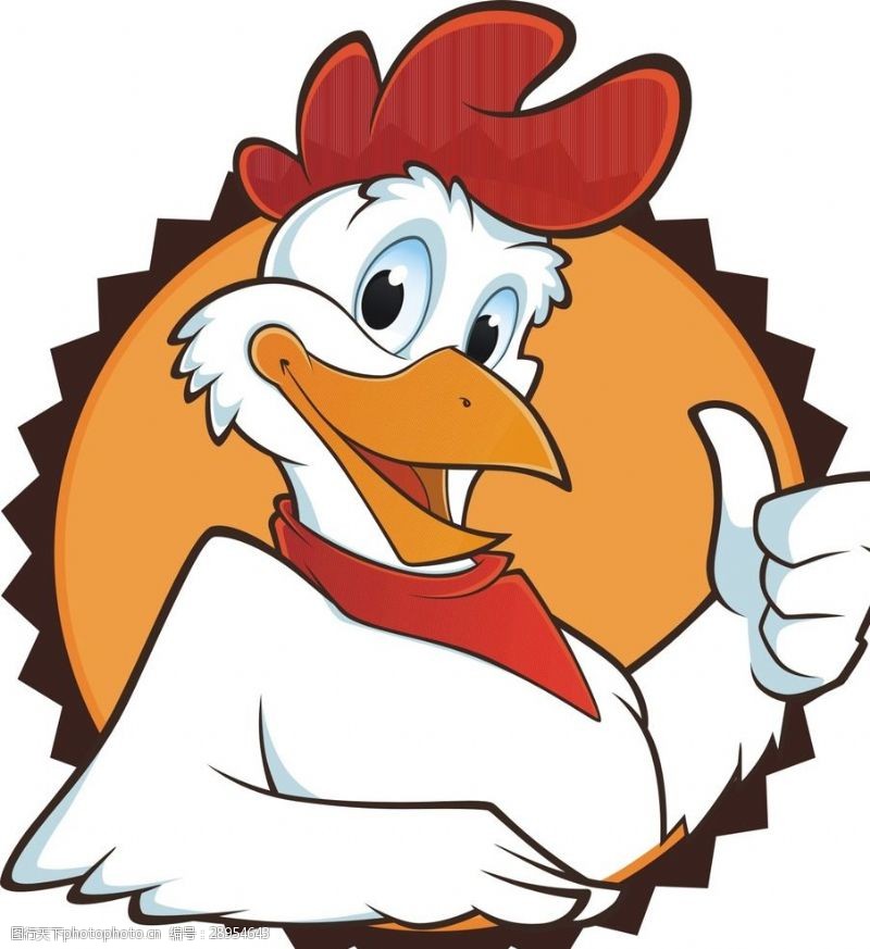 创意logo2小鸡logo卡通小鸡